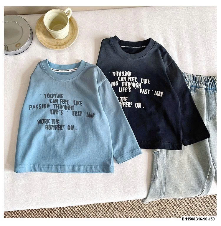 ÁO THUN DÀI TAY IN CHỮ