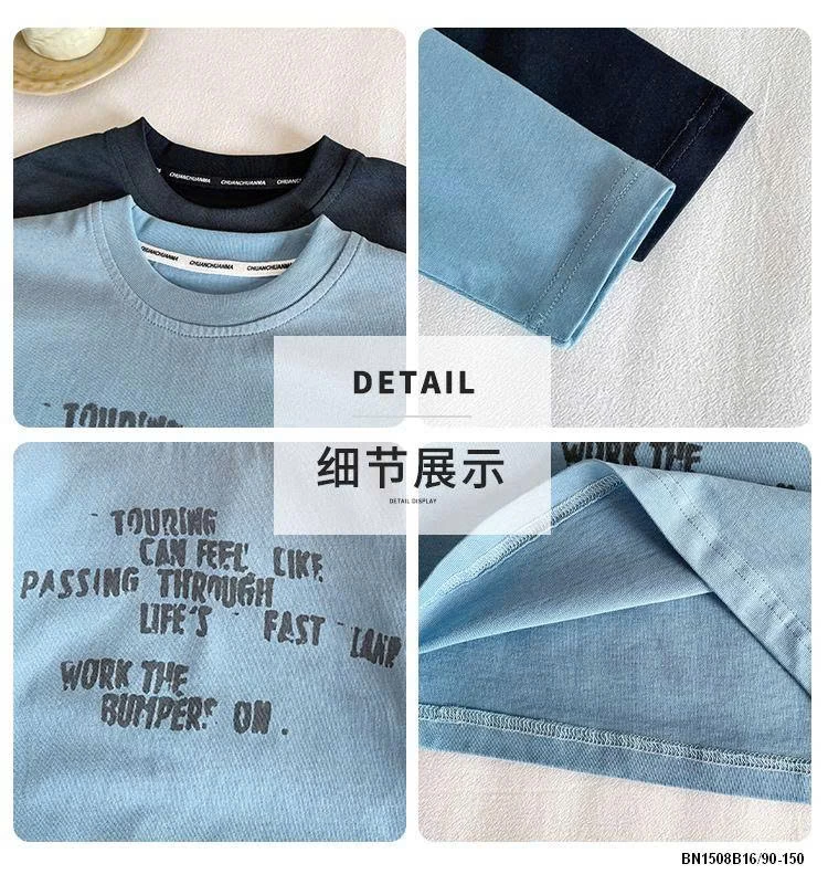 ÁO THUN DÀI TAY IN CHỮ