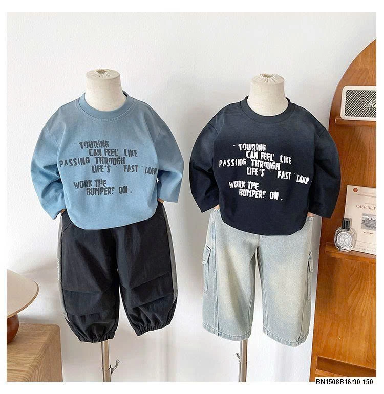 ÁO THUN DÀI TAY IN CHỮ