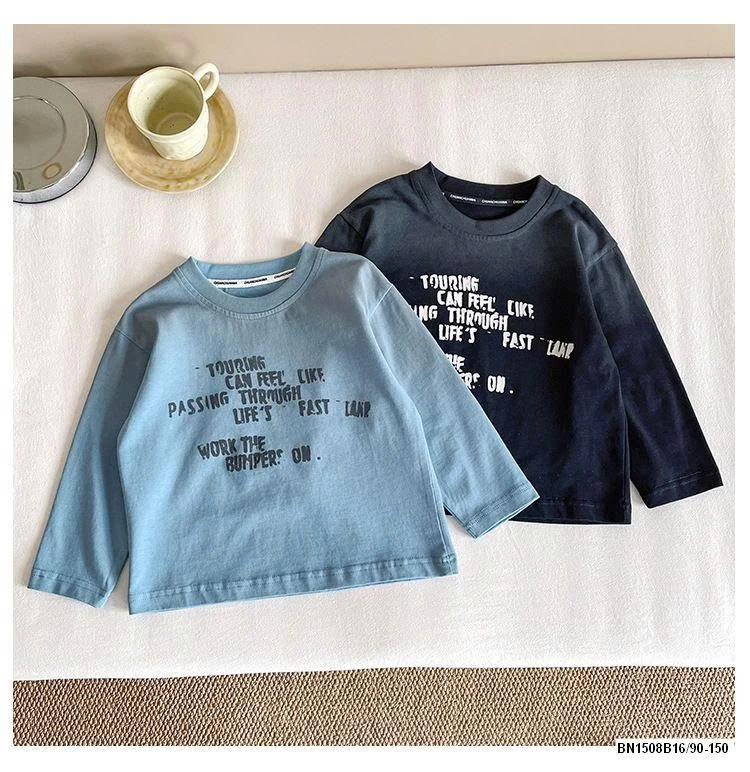 ÁO THUN DÀI TAY IN CHỮ