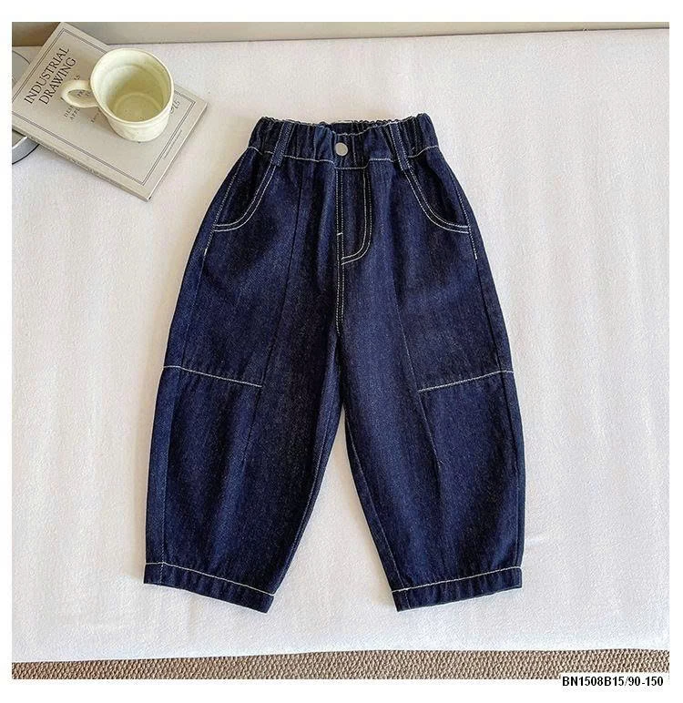 QUẦN JEAN BAGGY XANH ĐẬM