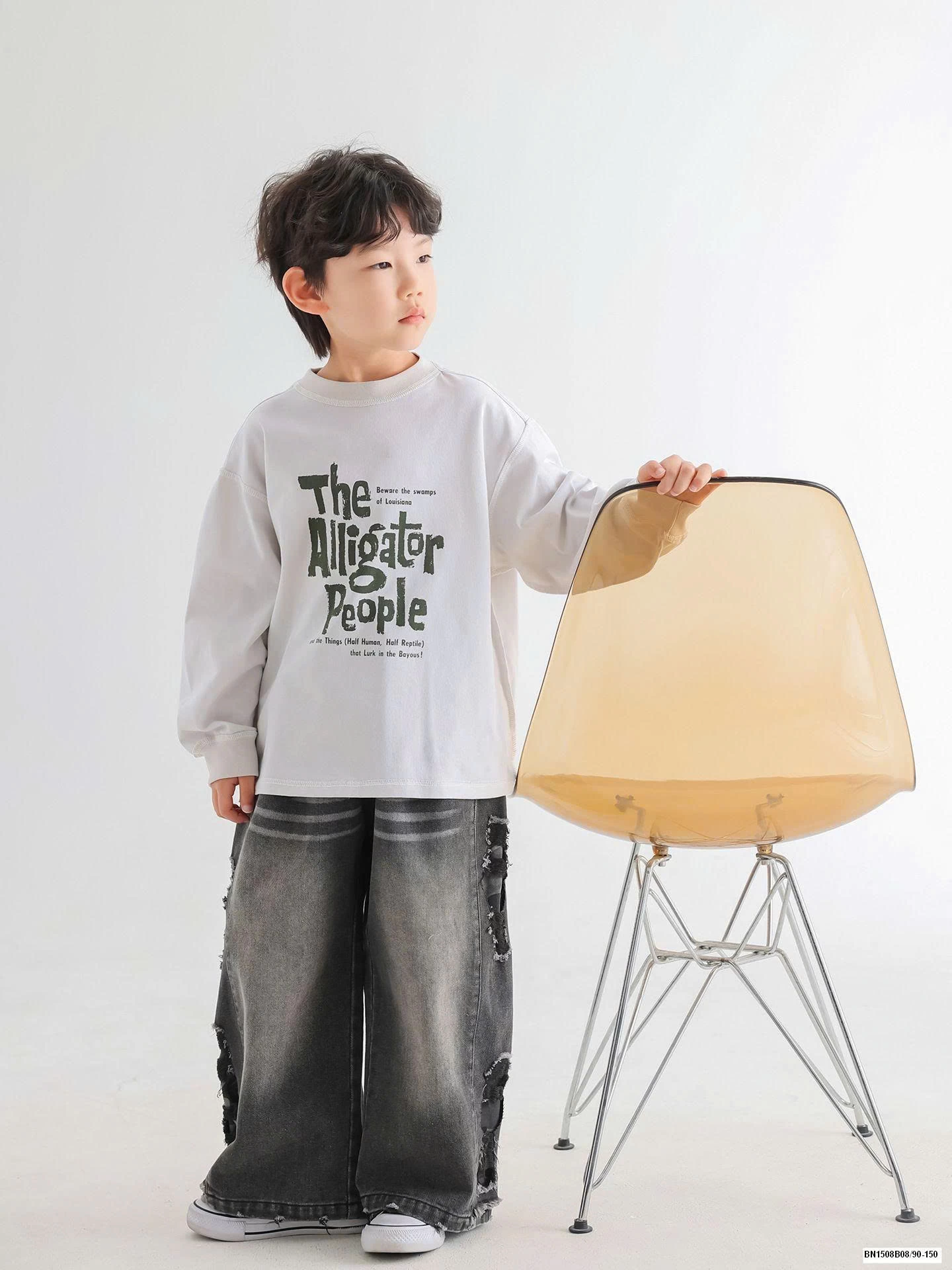 QUẦN JEAN SUÔNG RÁCH BT