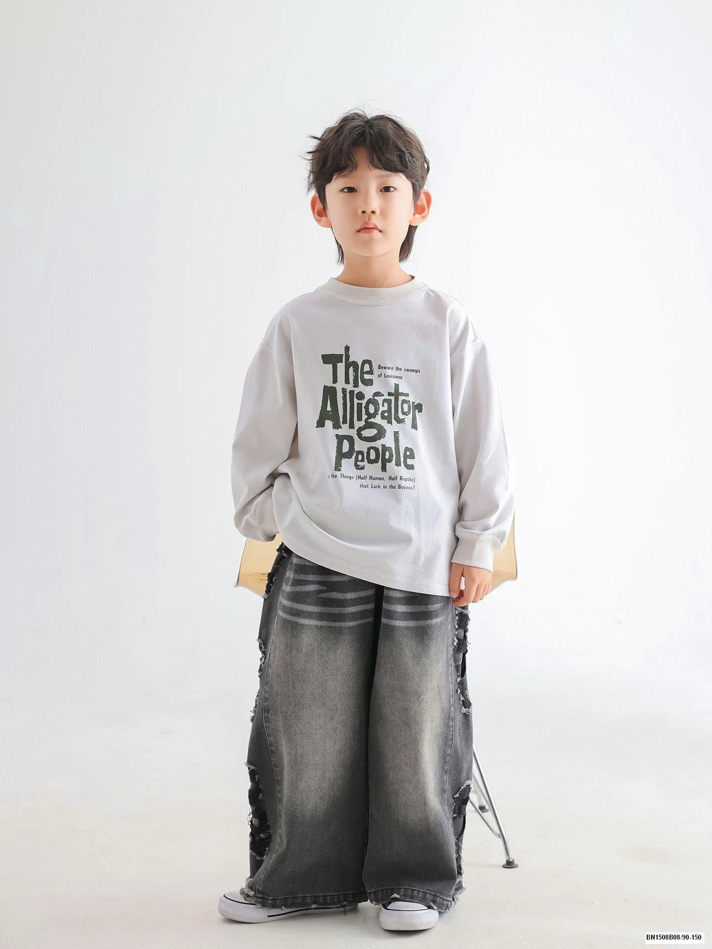 QUẦN JEAN SUÔNG RÁCH BT