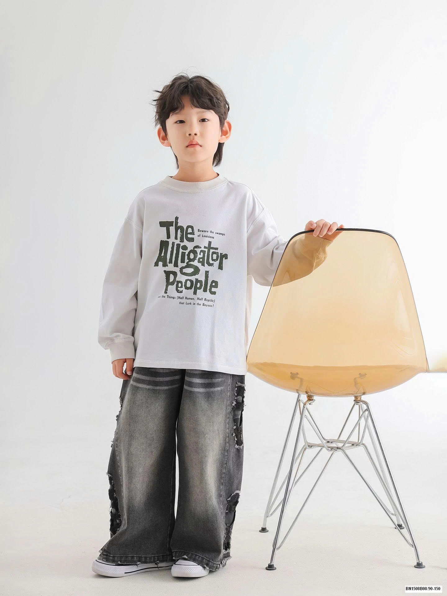 QUẦN JEAN SUÔNG RÁCH BT