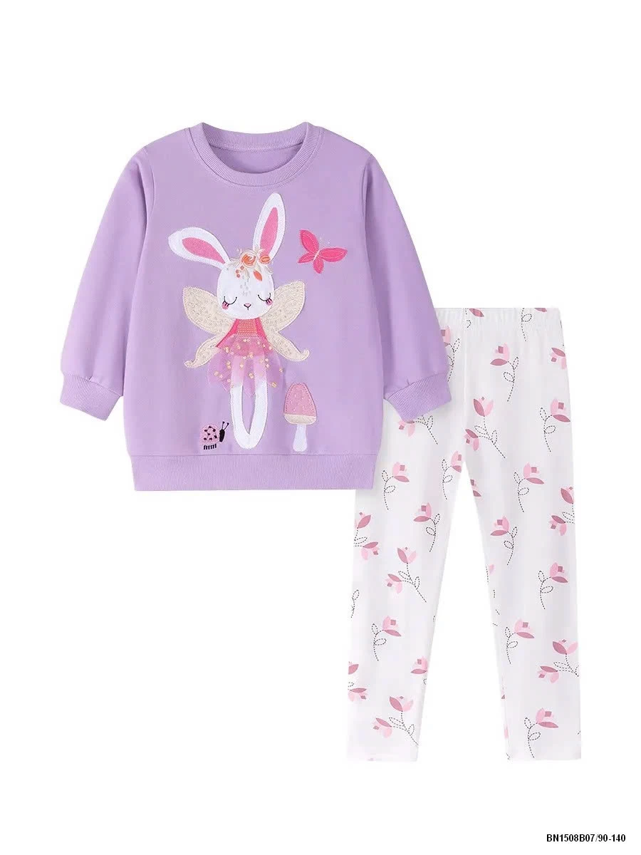 BỘ COTTON THỎ TÍM MAVEN