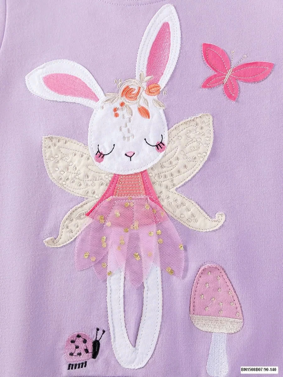 BỘ COTTON THỎ TÍM MAVEN