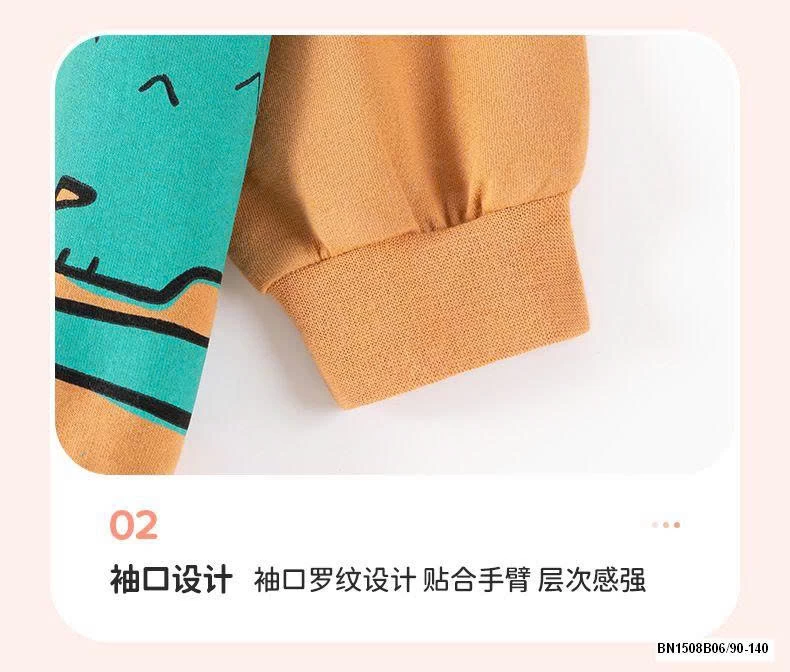 BỘ NỈ CÁ SẤU LITTLE MAVEN