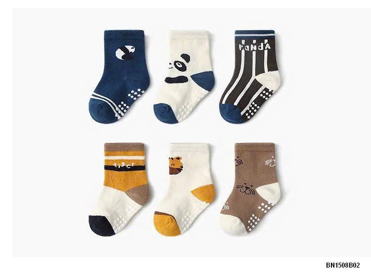 COMBO 12 ĐÔI TẤT CHỐNG TRƠN KID’S BASIC