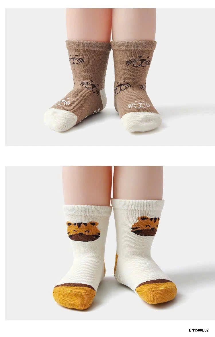 COMBO 12 ĐÔI TẤT CHỐNG TRƠN KID’S BASIC