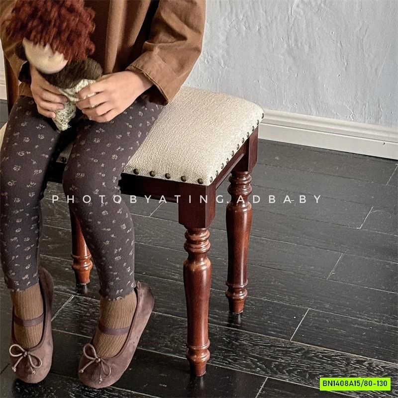 LEGGING NỈ HOA NHÍ ADBABY