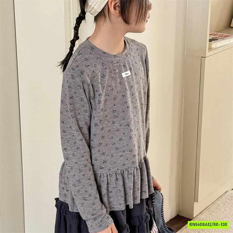 ÁO THUN VIỀN BÁNH BÈO ADBABY