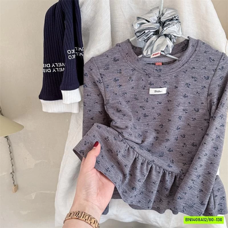 ÁO THUN VIỀN BÁNH BÈO ADBABY