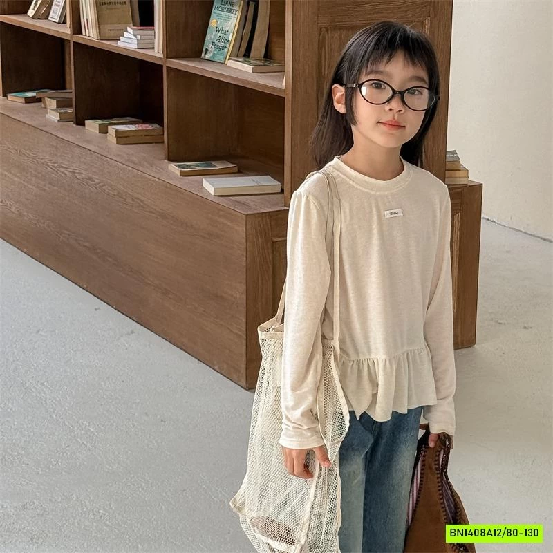 ÁO THUN VIỀN BÁNH BÈO ADBABY