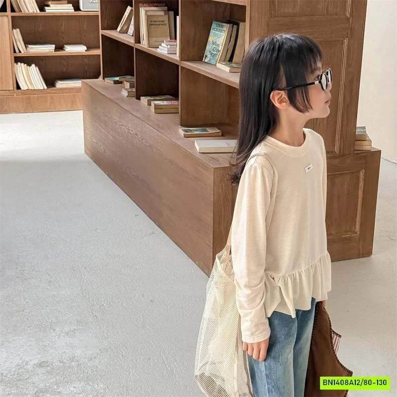 ÁO THUN VIỀN BÁNH BÈO ADBABY