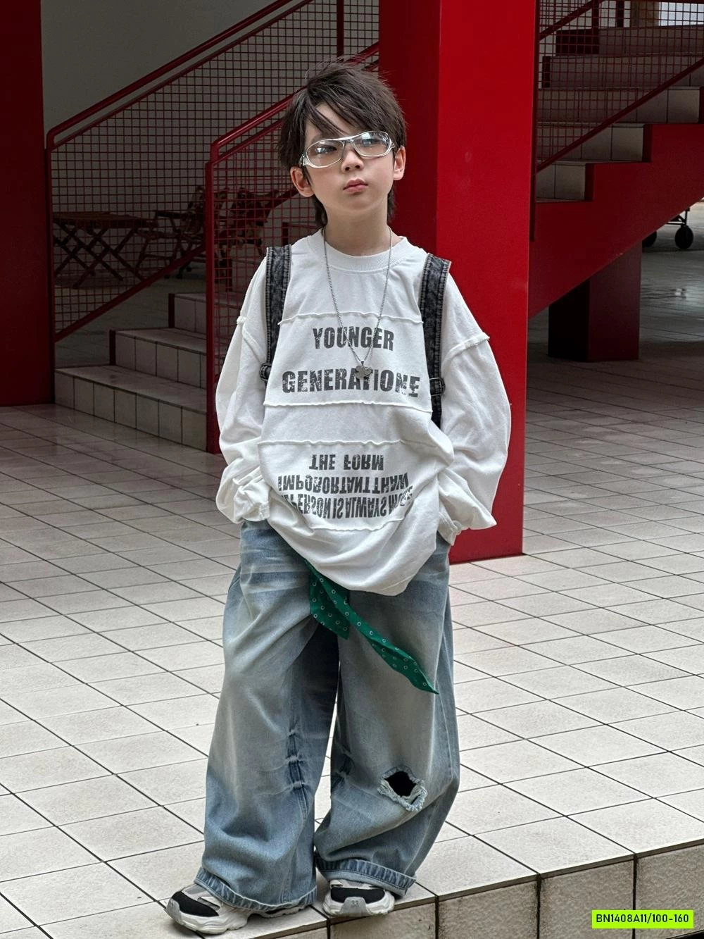 ÁO THUN GÂN NGANG IN CHỮ