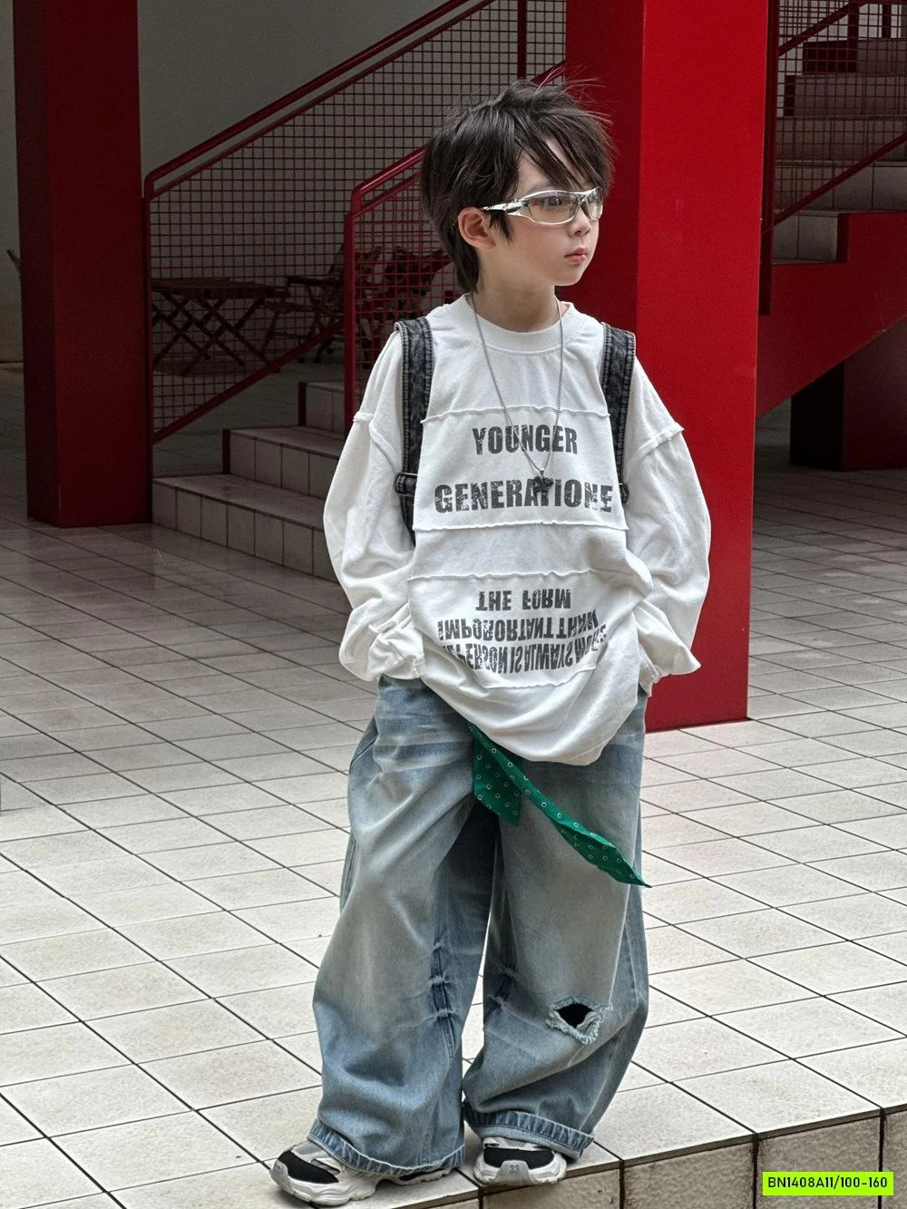 ÁO THUN GÂN NGANG IN CHỮ