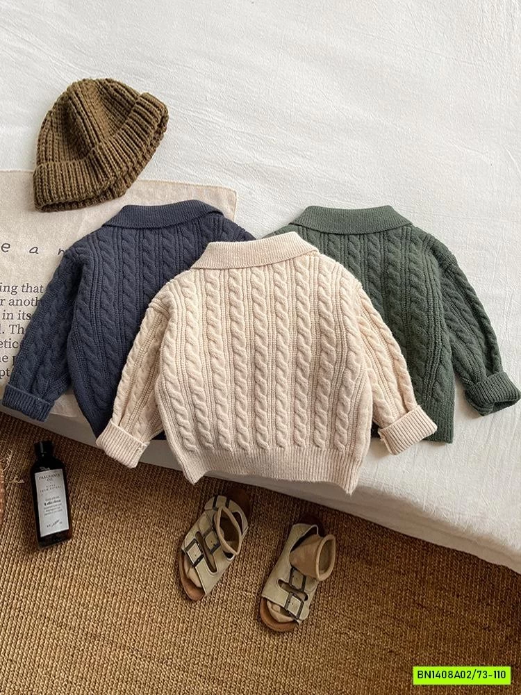 ÁO POLO LEN VẶN THỪNG SZ NHÍ