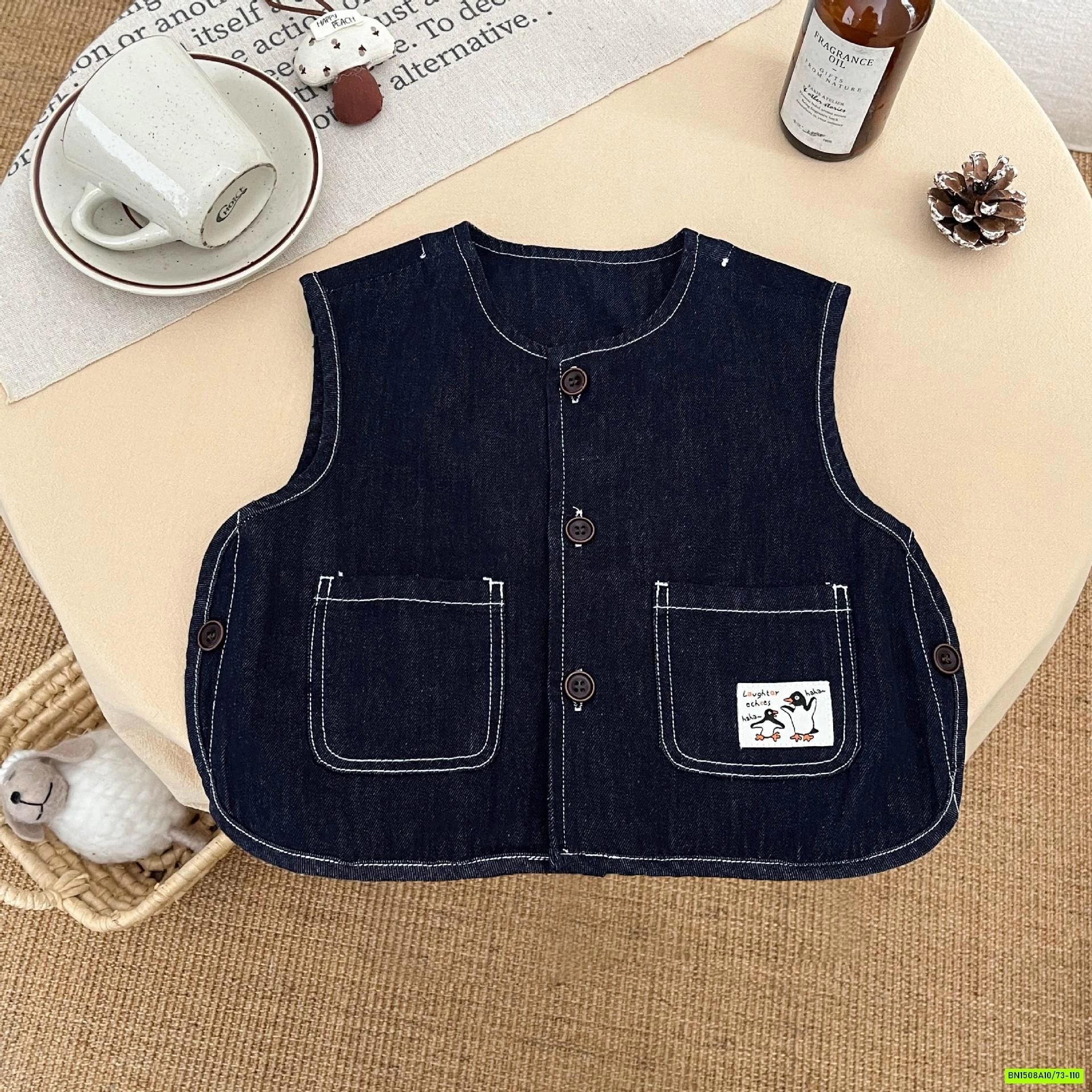 SÉT GILE QUẦN BOM JEANS SIZE NHÍ