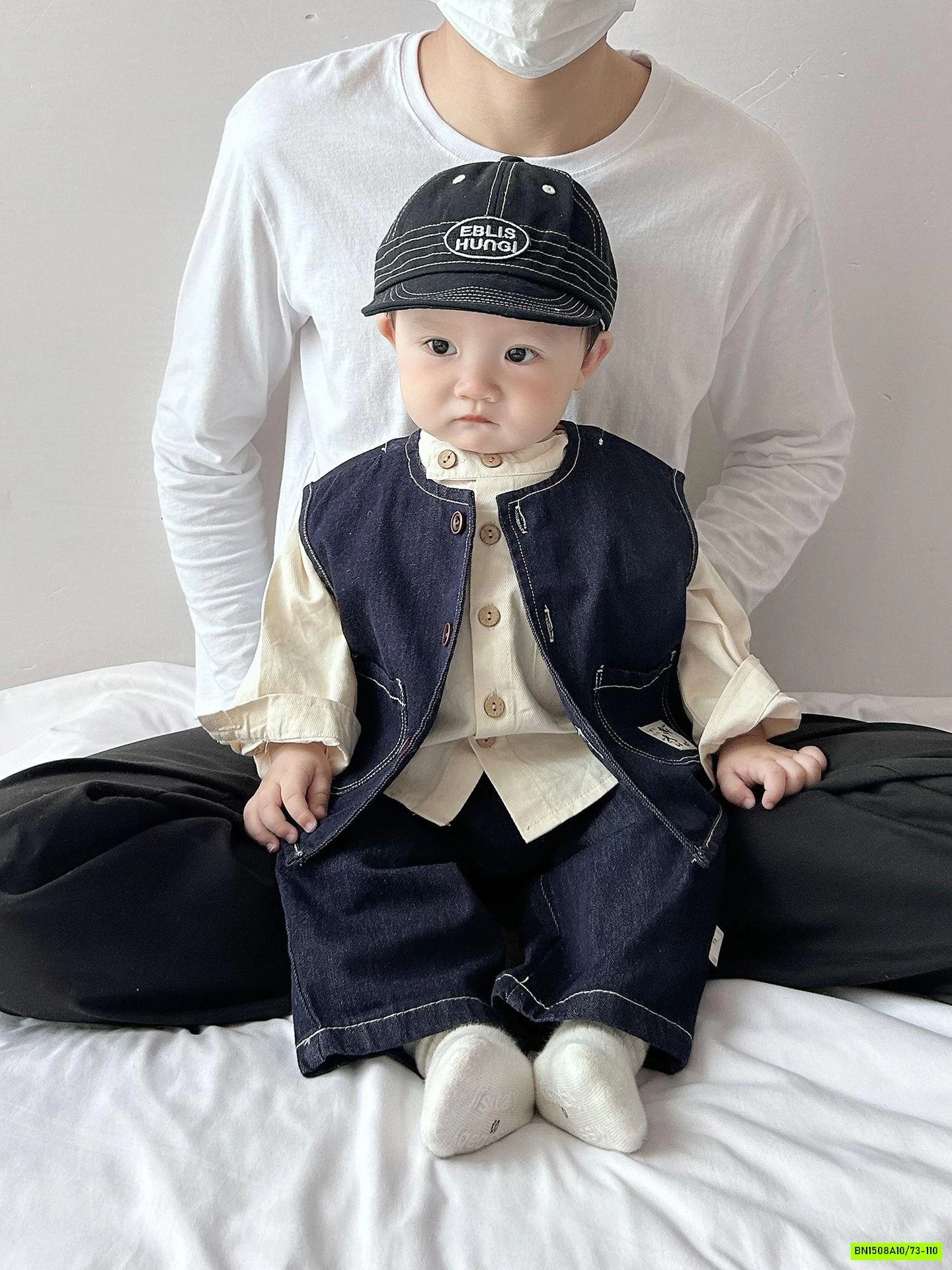 SÉT GILE QUẦN BOM JEANS SIZE NHÍ