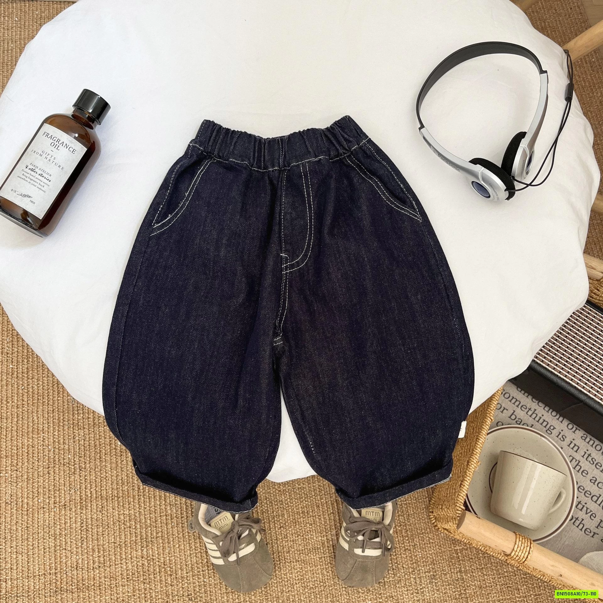 SÉT GILE QUẦN BOM JEANS SIZE NHÍ