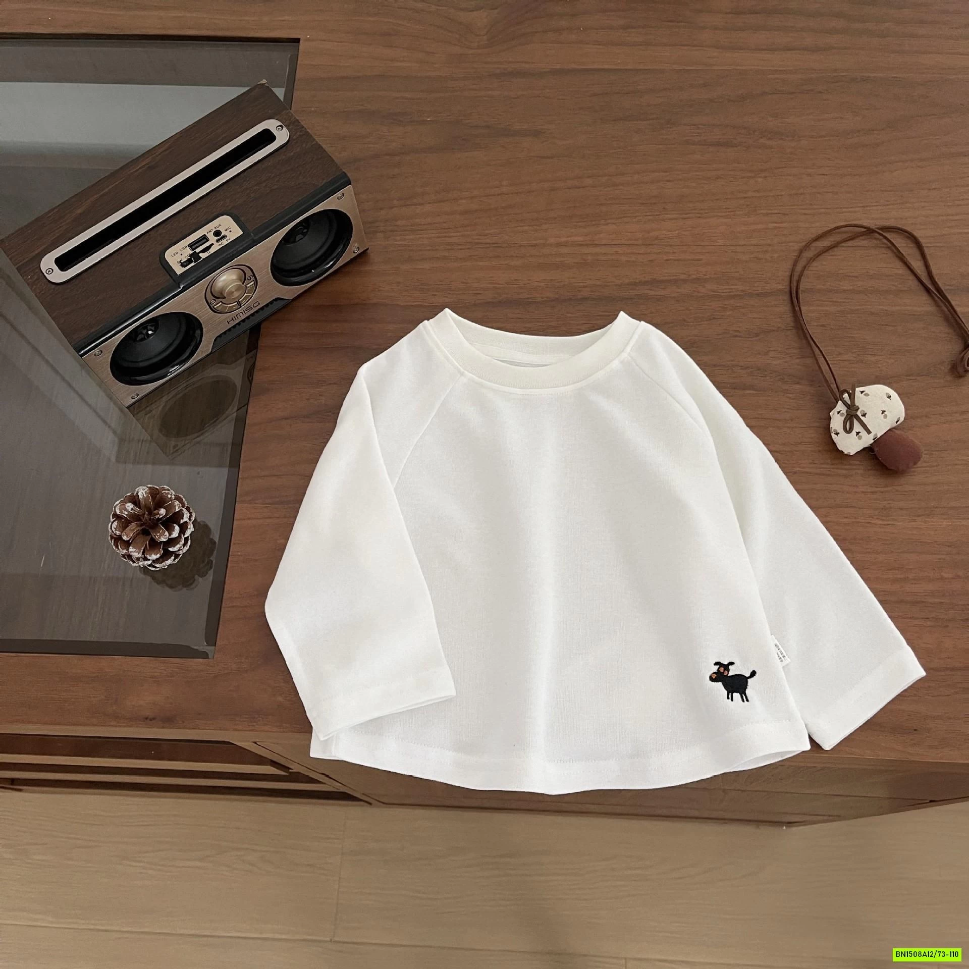 SÉT GILE THÊU GẤU MIX QUẦN JEANS