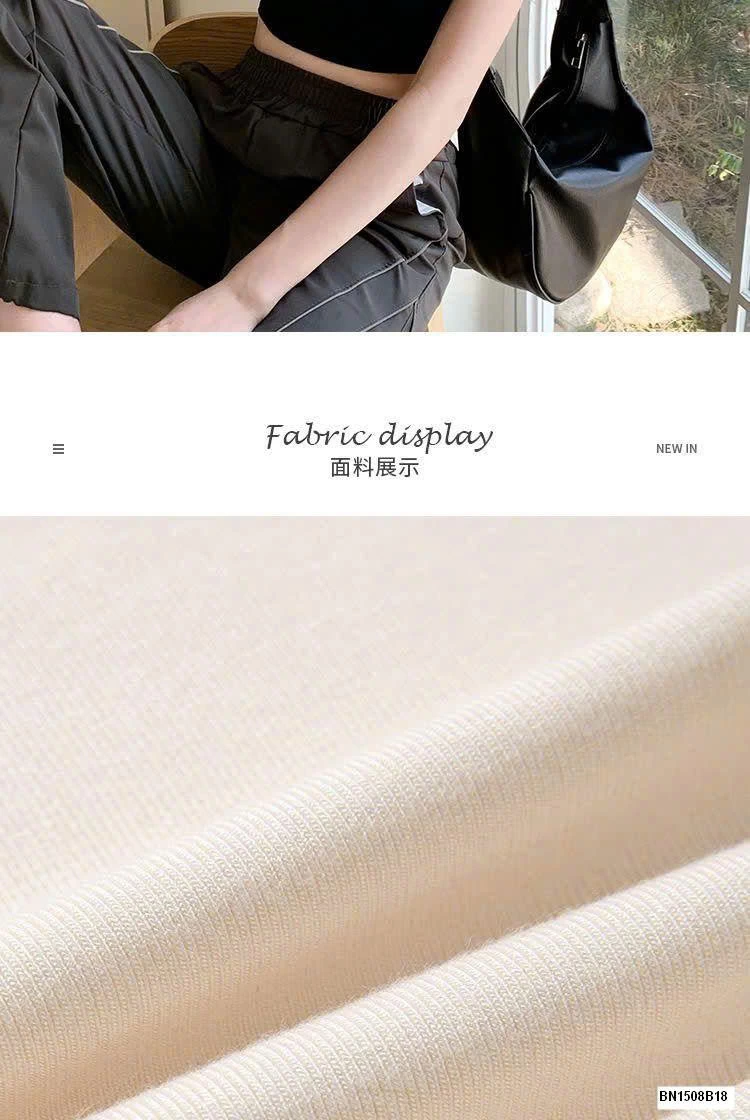 ÁO THUN CỘC CROPTOP NỮ