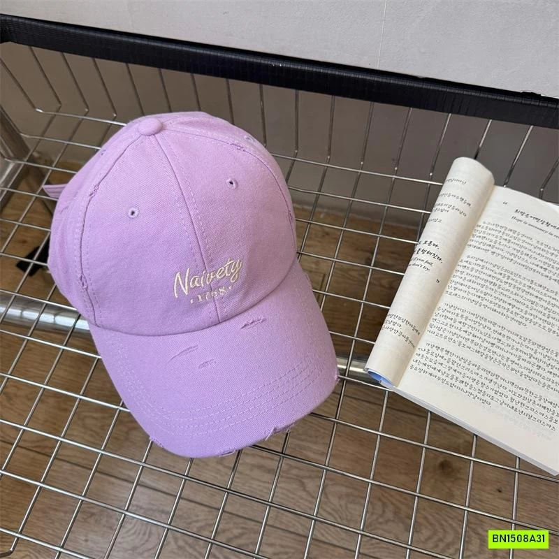 MŨ KẾT THÊU CHỮ VIỀN RÁCH CÁ TÍNH