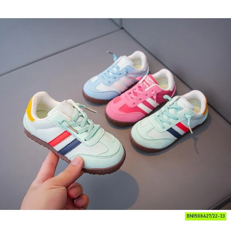 GIÀY THỂ THAO ĐẾ BỆT PHỐI SỌC