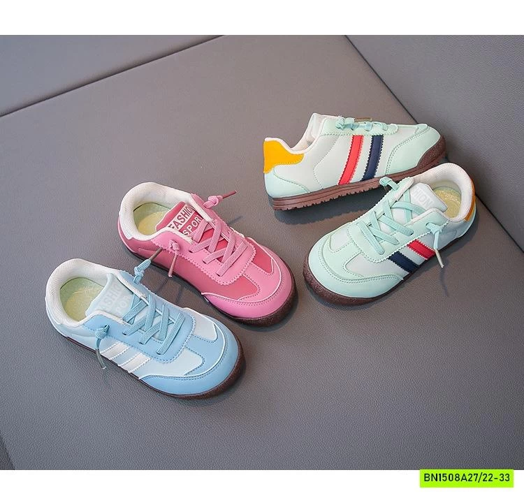 GIÀY THỂ THAO ĐẾ BỆT PHỐI SỌC