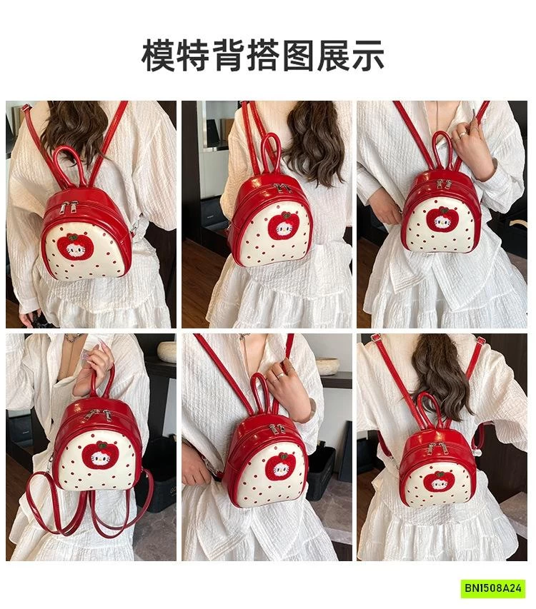 BALO TÁO ĐỎ MINI XINH XẮN