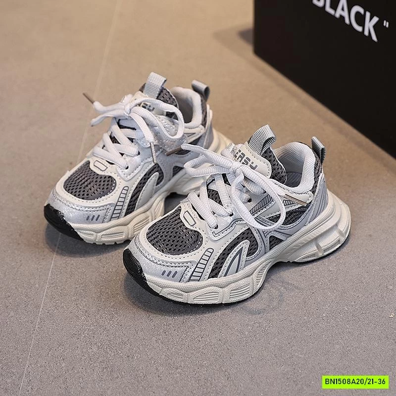 SNEAKER PHỐI MÀU CÁ TÍNH CHO BÉ