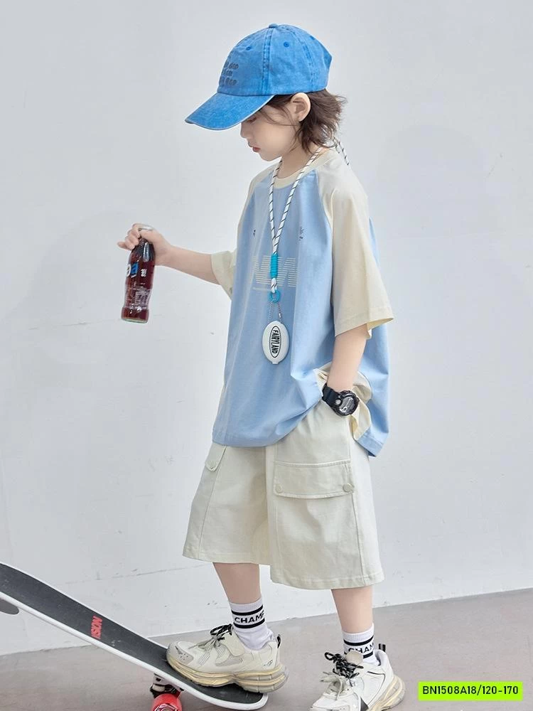 SÉT BỘ ÁO PHỐI MÀU QUẦN TÚI HỘP