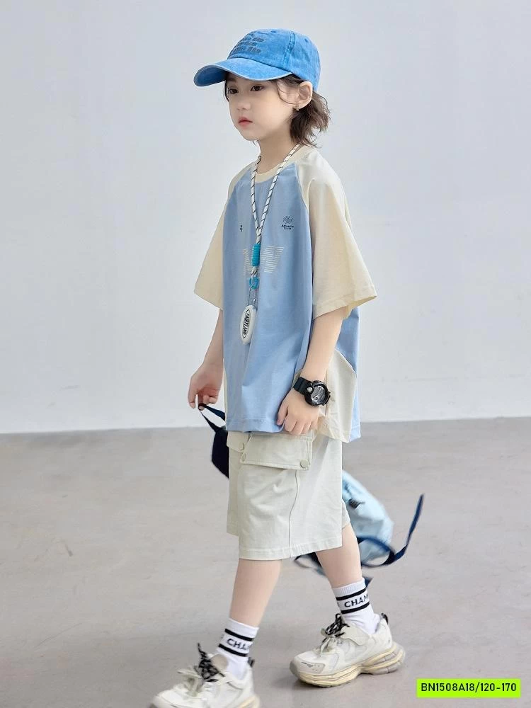 SÉT BỘ ÁO PHỐI MÀU QUẦN TÚI HỘP