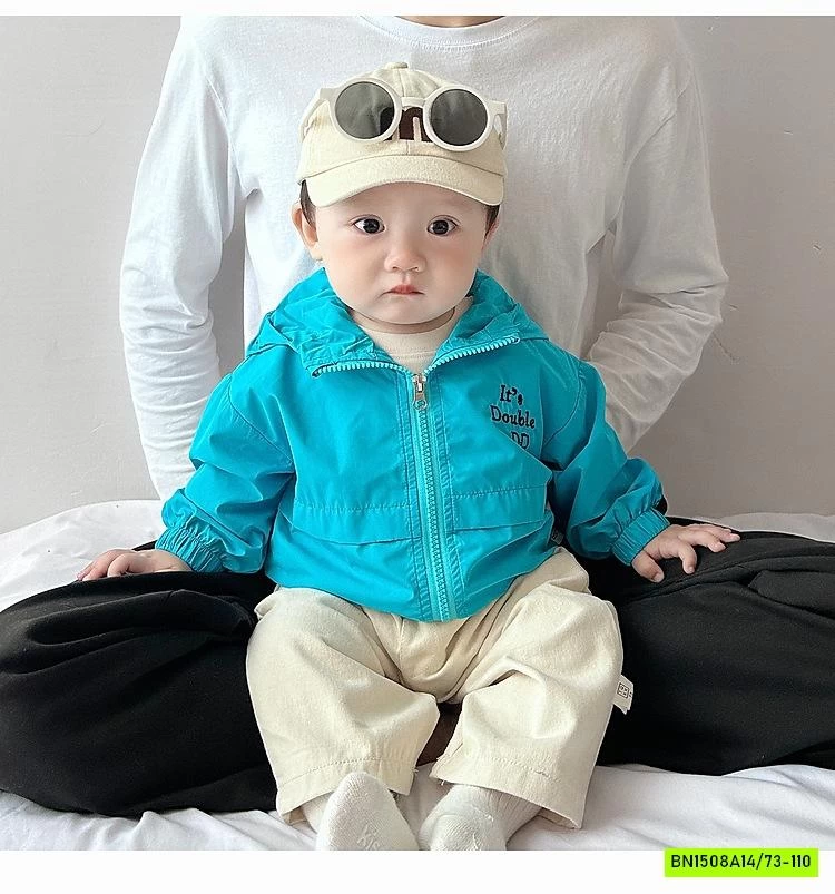 KHOÁC GIÓ LIỀN MŨ SIZE NH