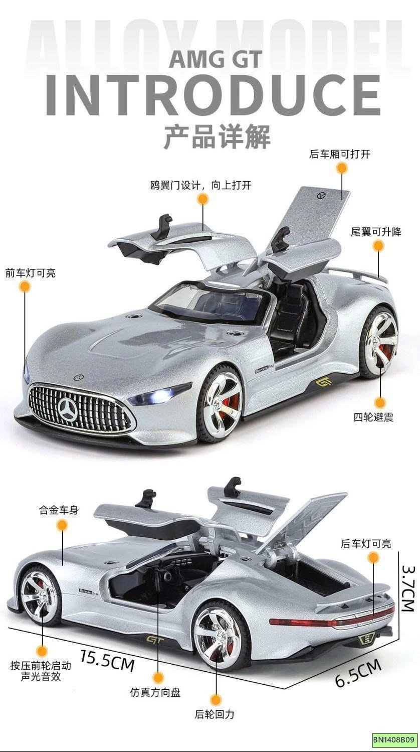 ĐỒ CHƠI MÔ HÌNH XE MERCEDES AMG TỈ LỆ 1/32