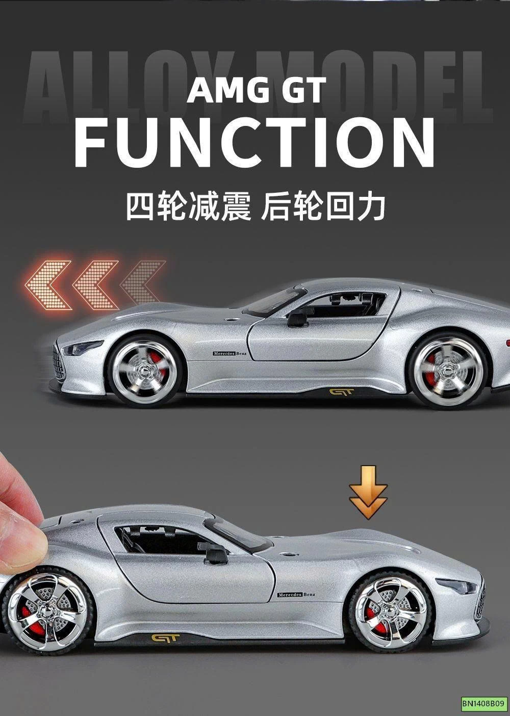 ĐỒ CHƠI MÔ HÌNH XE MERCEDES AMG TỈ LỆ 1/32