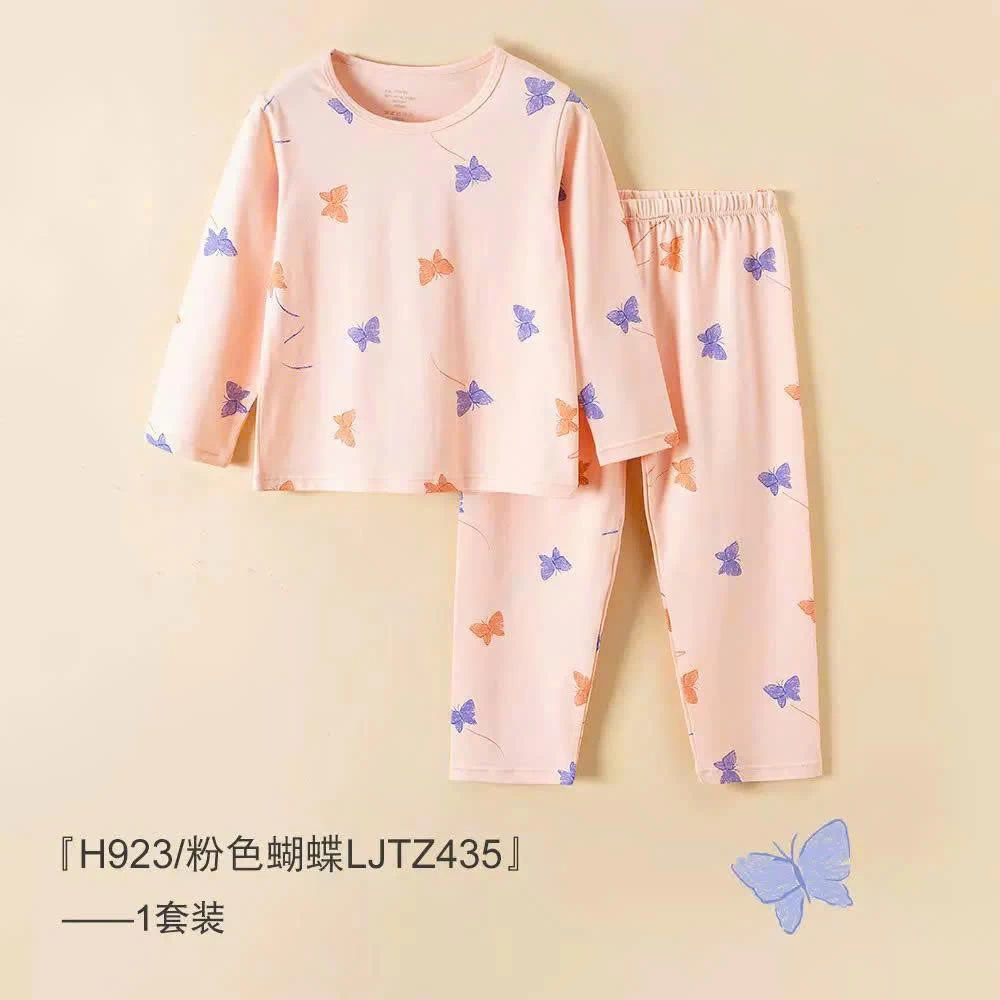BỘ MẶC NHÀ COTTON A CHUẨN CHO BÉ