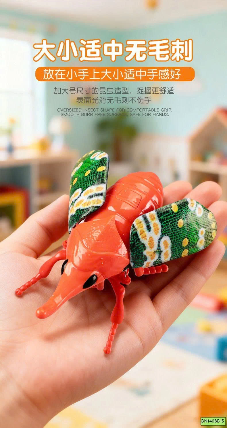 SET 7 CÔN TRÙNG LÊN CÓT CHUYỂN ĐỘNG SIÊU BÒ CHÂN THẬT FULL BOX