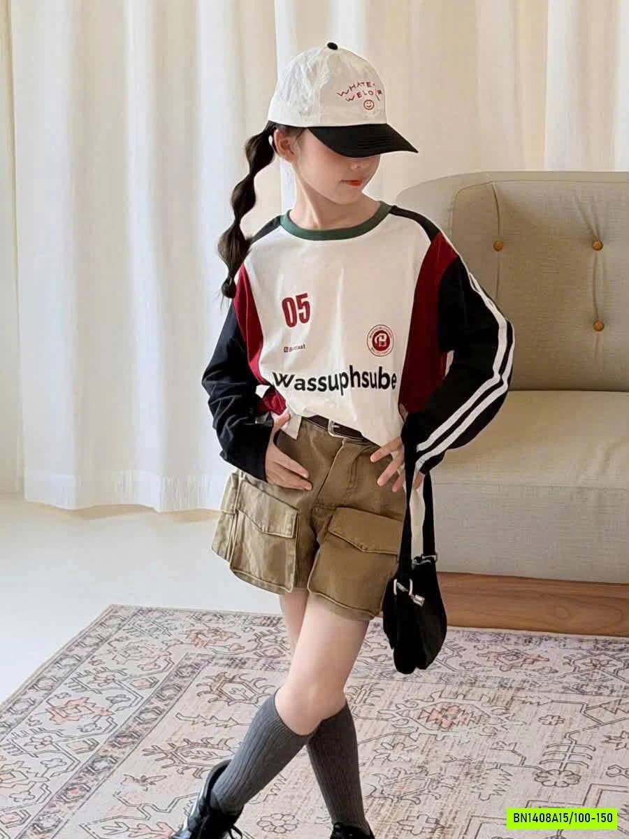 ÁO PHỐI MÀU MIX SHORT TÚI HỘP