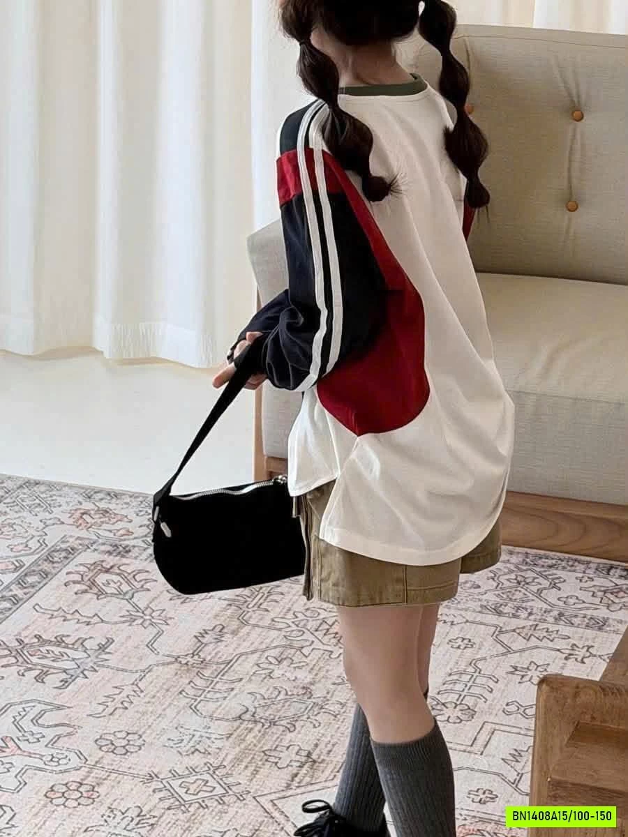 ÁO PHỐI MÀU MIX SHORT TÚI HỘP
