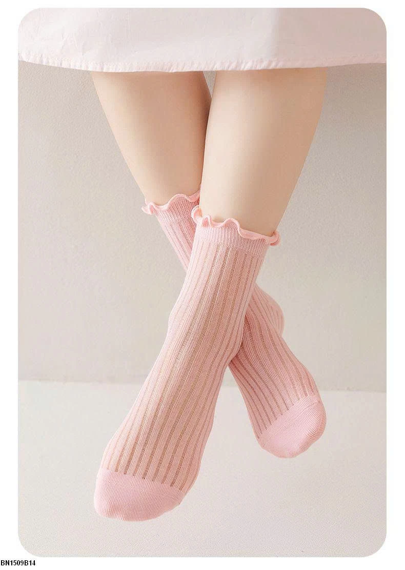 SÉT 4Đ TẤT MỎNG TRƠN MÀU