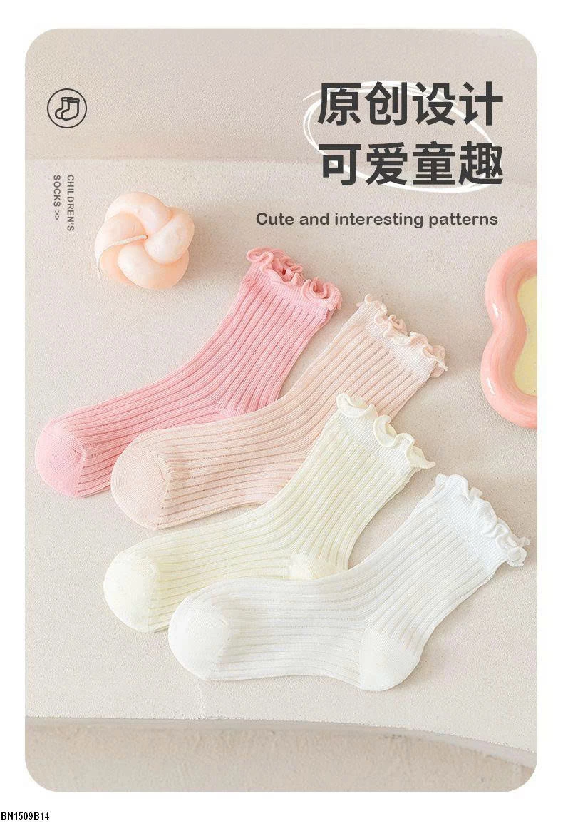 SÉT 4Đ TẤT MỎNG TRƠN MÀU