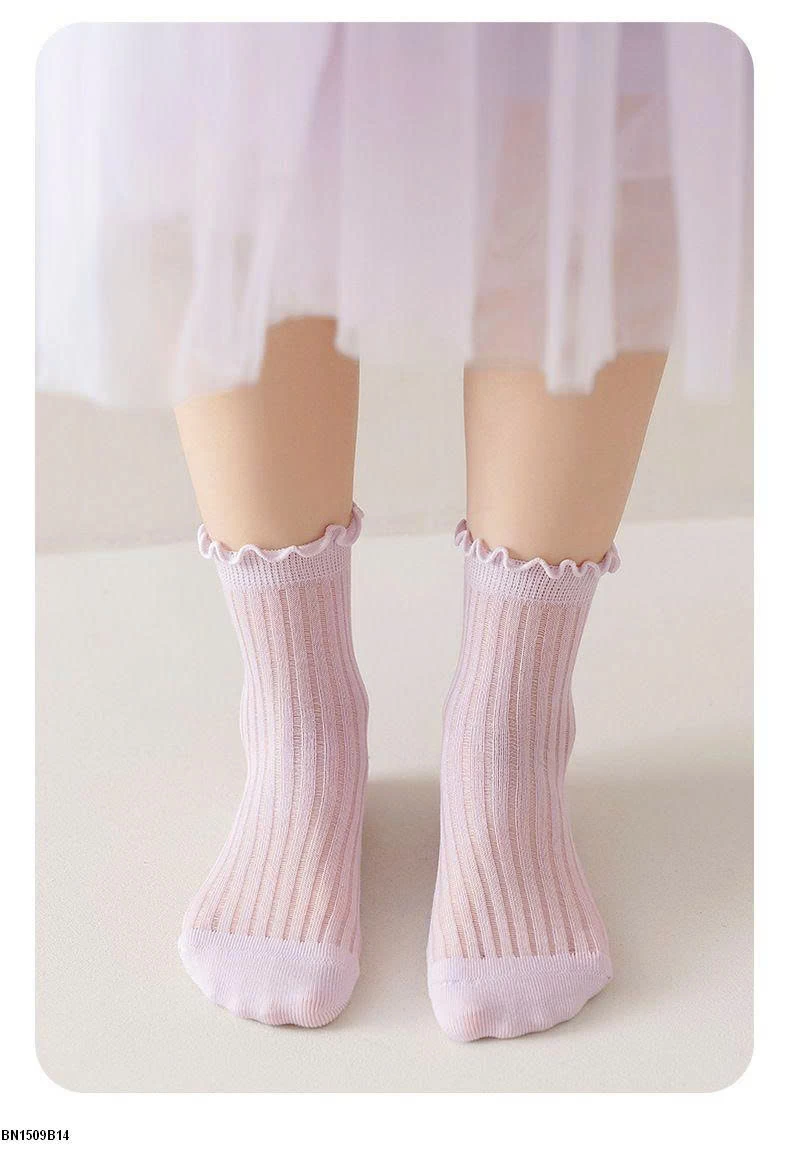 SÉT 4Đ TẤT MỎNG TRƠN MÀU