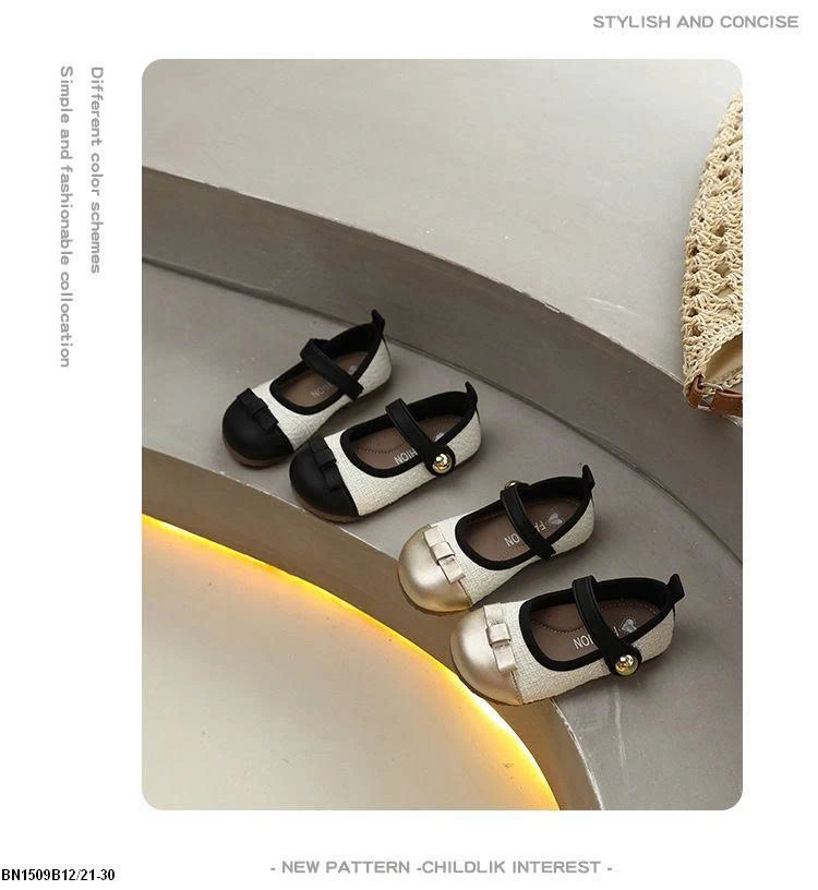 GIÀY BB PHỐI MŨI NƠ BG