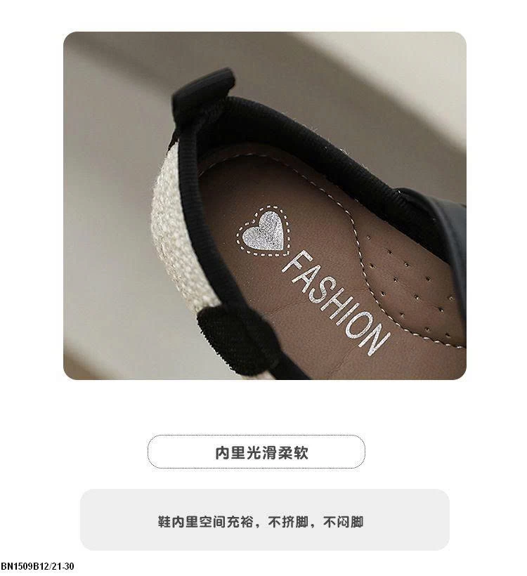 GIÀY BB PHỐI MŨI NƠ BG