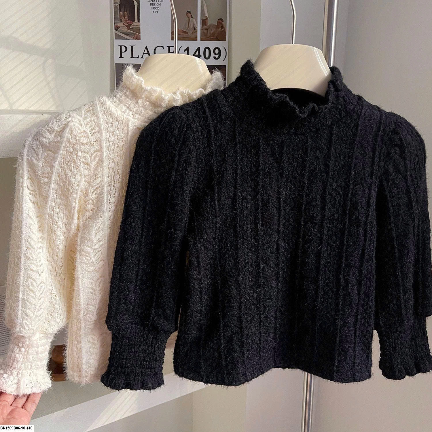 ÁO LEN LÓT LÔNG SIÊU ẤM HÀN QUỐC