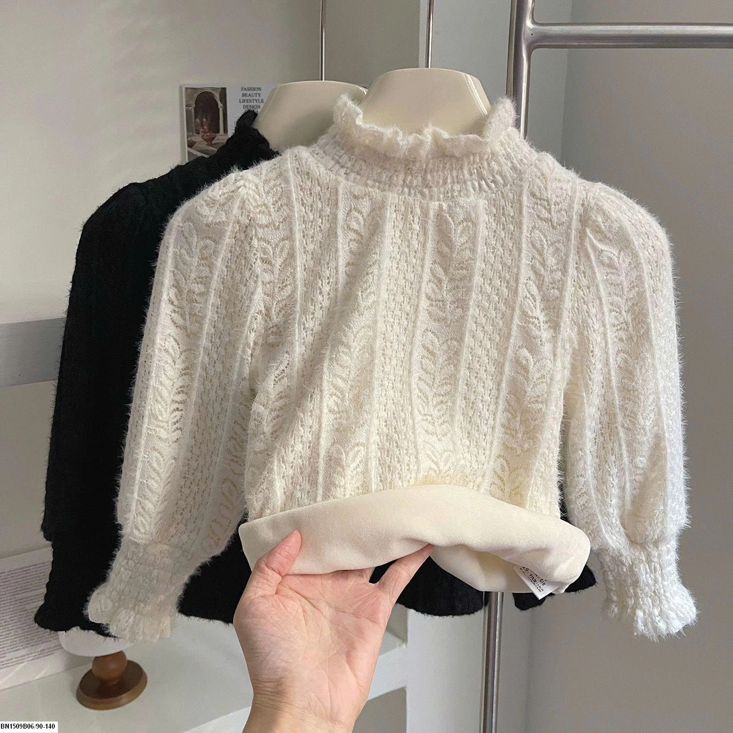 ÁO LEN LÓT LÔNG SIÊU ẤM HÀN QUỐC