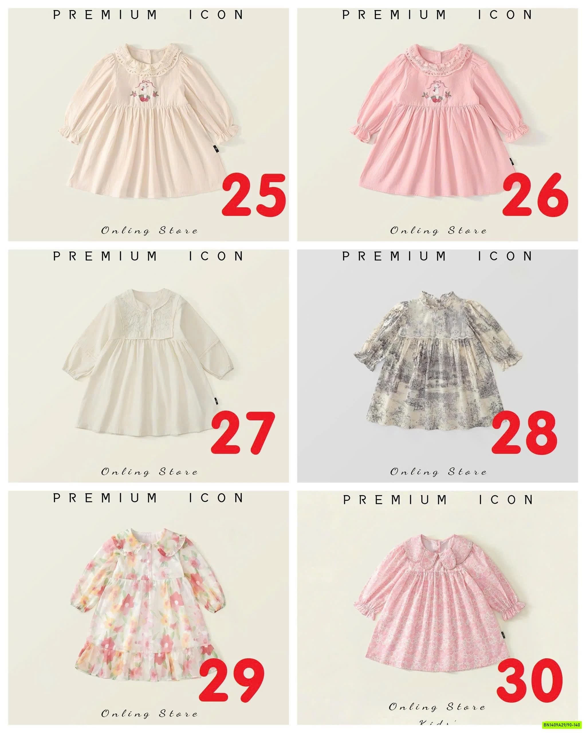 BST ĐẦM MÙA THU PREMIUM ICON