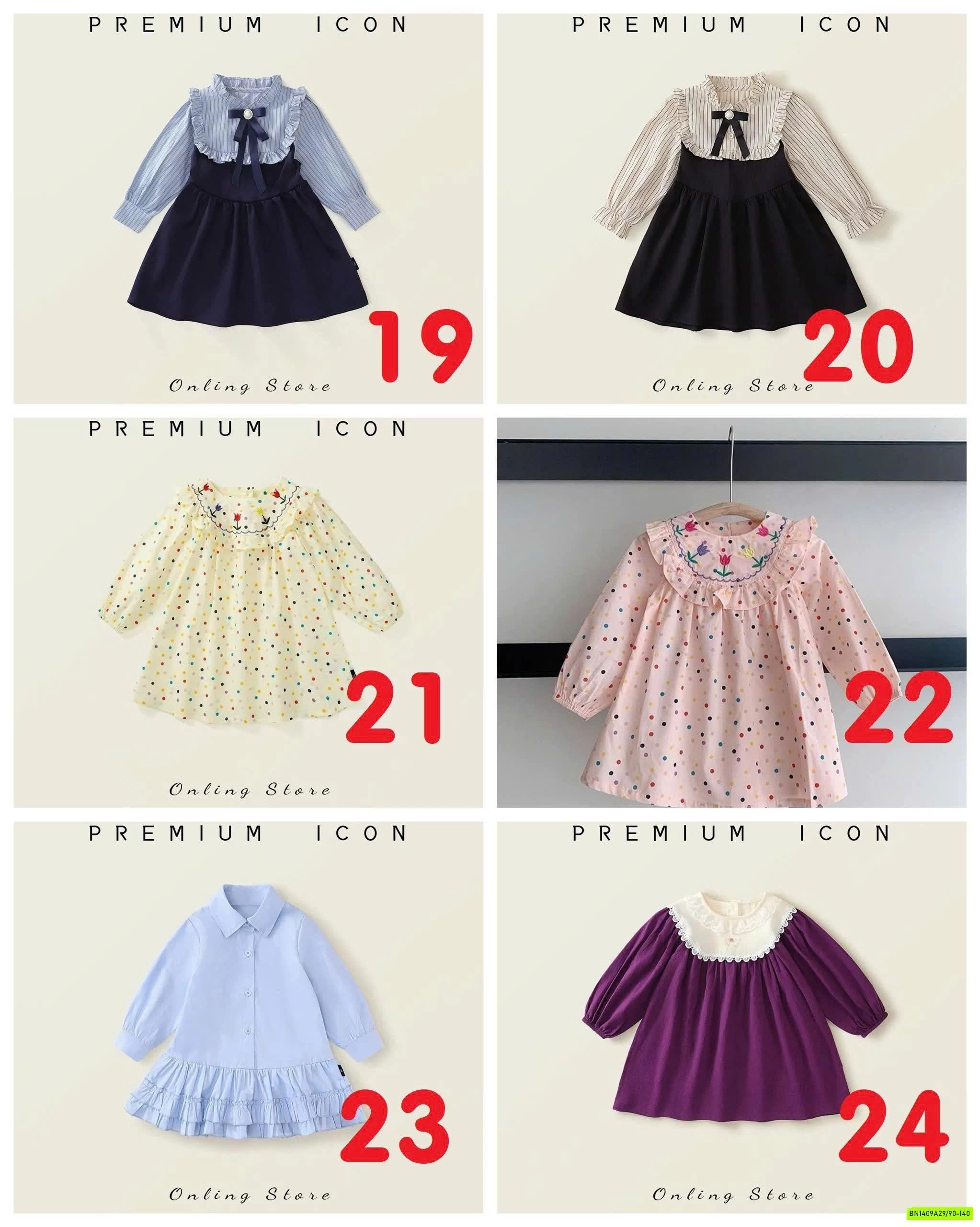 BST ĐẦM MÙA THU PREMIUM ICON