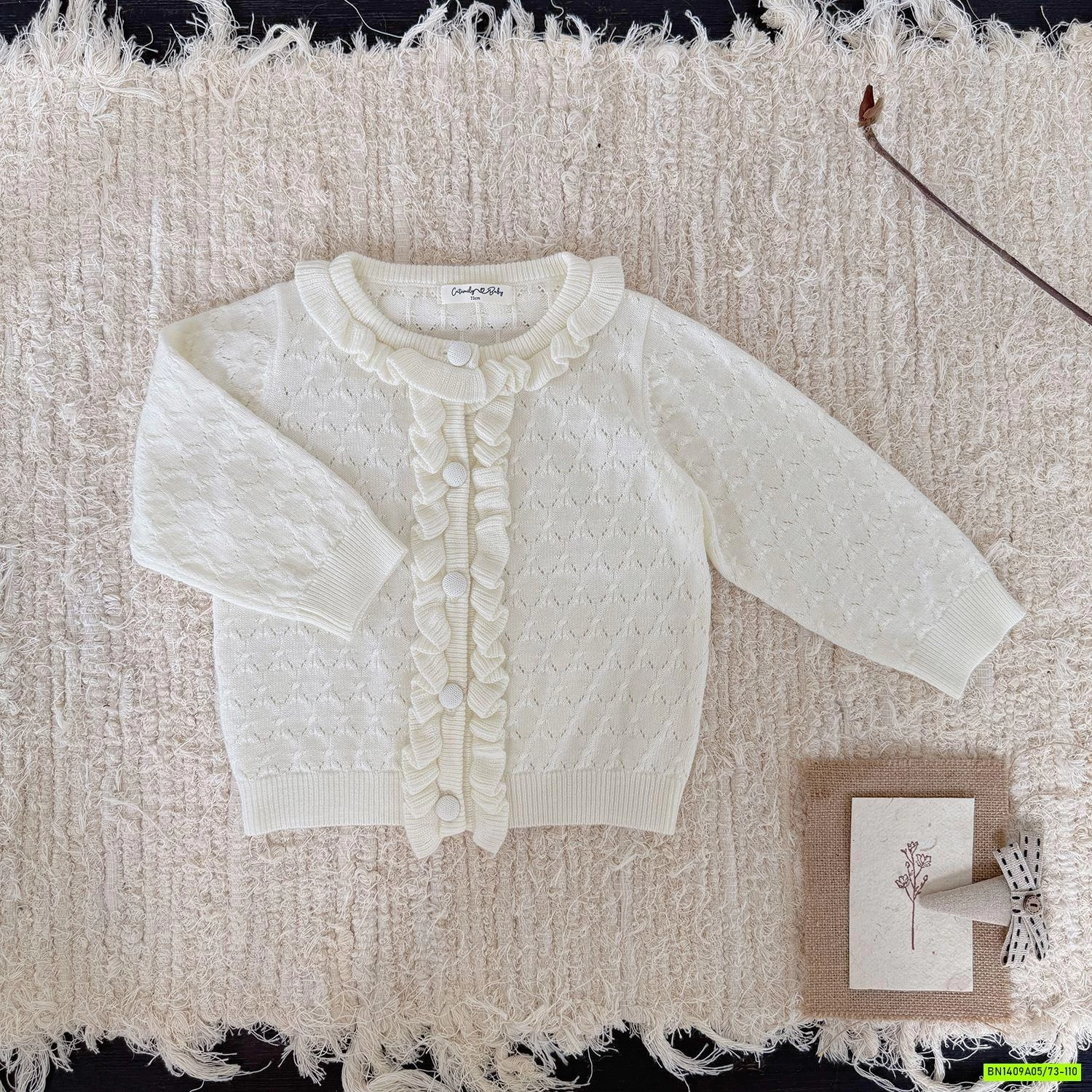 CARDIGAN LEN BÈO NHÚN CUTEMILY